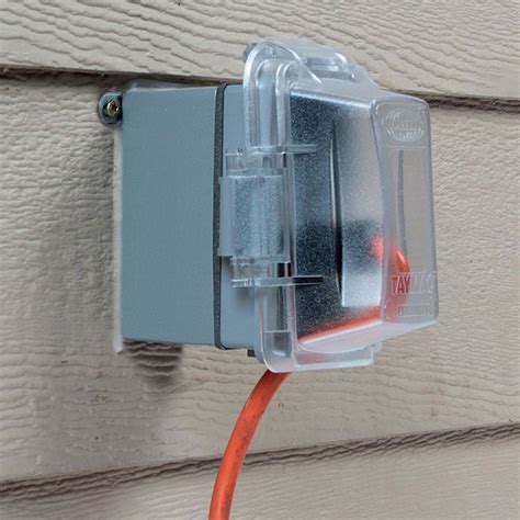 correct electrical box for exterior light|outdoor electrical outlet box enclosure.